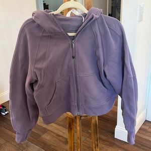 Dusky Lavender full zip Scuba